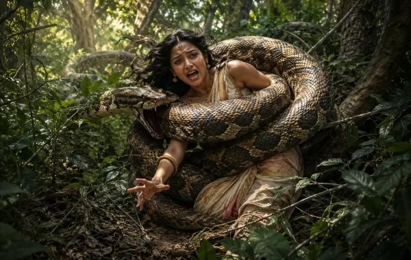 Damayanti and the Python
