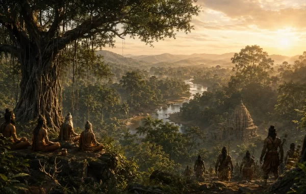 Dandakaranya — one of the great forests of Bharat.
