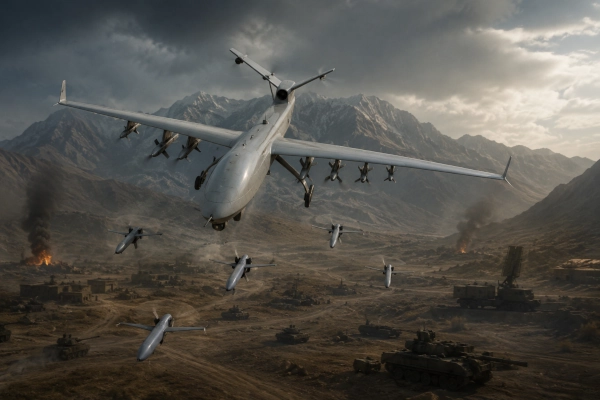EndureAir Unveils VAHAK-6 Multi-UAV Mothership