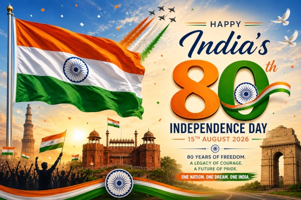 India 80th Independence Day Celebration