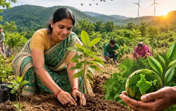 India Restored 21.76 Million Hectares of Land