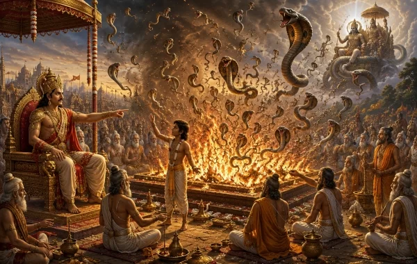 Janamejaya’s Snake Sacrifice