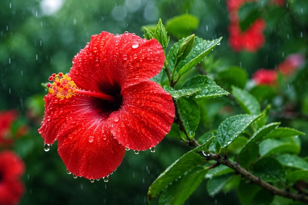 Japa (Hibiscus rosa-sinensis)
