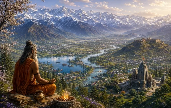 Kashmir India in Vedas