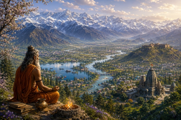 Kashmir India in Vedas