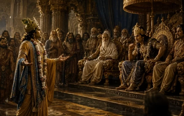 Krishna’s Last Peace Mission