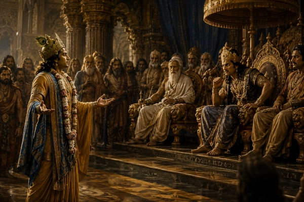 Krishna’s Last Peace Mission