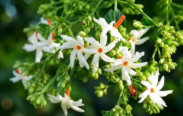 Parijata — Ayurveda’s Night-Blooming Tree of Fever, Inflammation and Healing