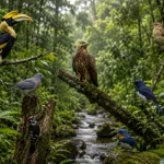 Monsoon Survey Reveals Rich Western Ghats Bird Diversity at Kerala’s Peppara Sanctuary