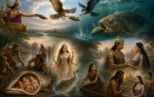Satyavati and the Fish