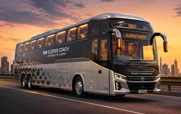 First 15-Metre Multi-Axle Sleeper Bus