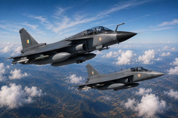 Tejas Mk1 and Tejas Mk2