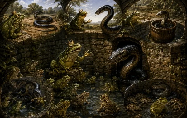 The Frog and The Serpent