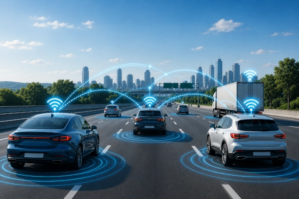 Connected Vehicles on the Urban Highway