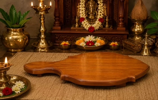 Avanipalaka or Kurma Peedika: Why the Traditional Tortoise-Shaped Wooden Seat Is Used During Hindu Prayer