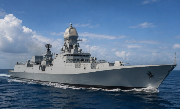 Indian navy destroyer