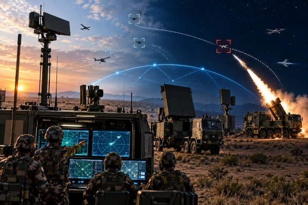 AKASHTEER Sensor-to-Shooter Network in Day-Night Firing Drills
