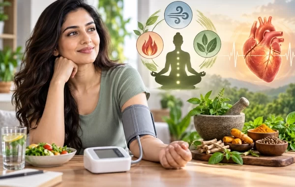High Blood Pressure Through an Ayurvedic Lens: Stress, Diet and Dosha Imbalance