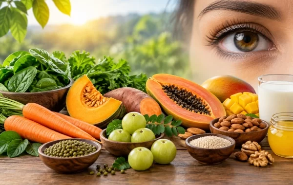 Ayurveda food for eyes