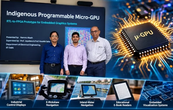 IIT Delhi Develops India’s First Indigenous Micro-GPU for Embedded Graphics Systems