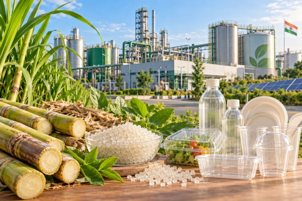 India Launches Commercial Bio-Based Biodegradable PLA Plastic Under BioE3 Initiative