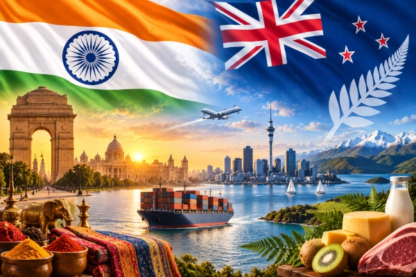 New Zealand Parliament Clears India FTA, Moving Landmark Trade Pact Closer to Implementation