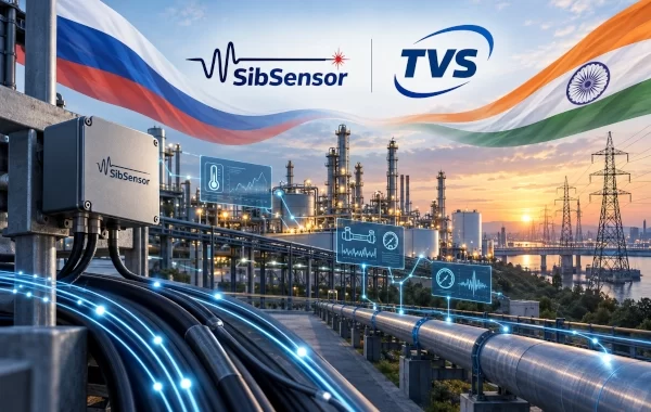 Russian Fibre-Optic Monitoring Specialist SibSensor Signs India Cooperation Agreement With TVS Group