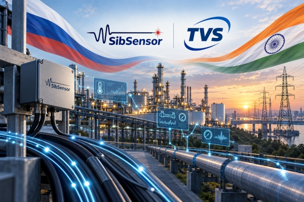 Russian Fibre-Optic Monitoring Specialist SibSensor Signs India Cooperation Agreement With TVS Group