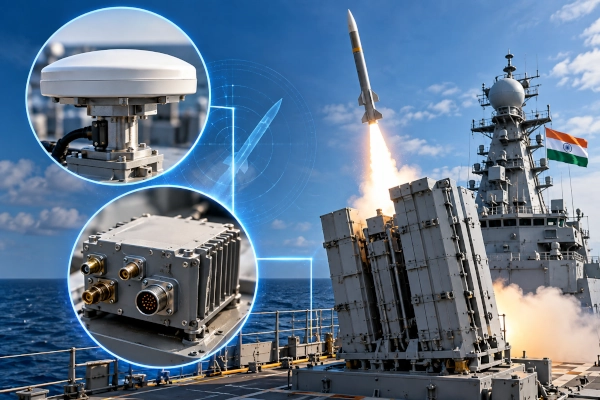Indian Navy Seeks Indigenous GPS PS1 and PS2 Assemblies for MRSAM Air-Defence System