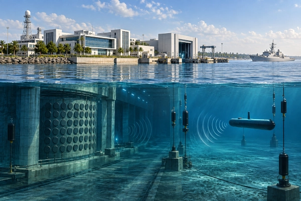 The new DRDO SEATEC facility is being developed to support the engineering, assembly, testing and evaluation of advanced SONAR systems and underwater surveillance technologies. Once operational, it will provide NPOL with specialised infrastructure for developing and validating future generations of indigenous naval acoustic systems.