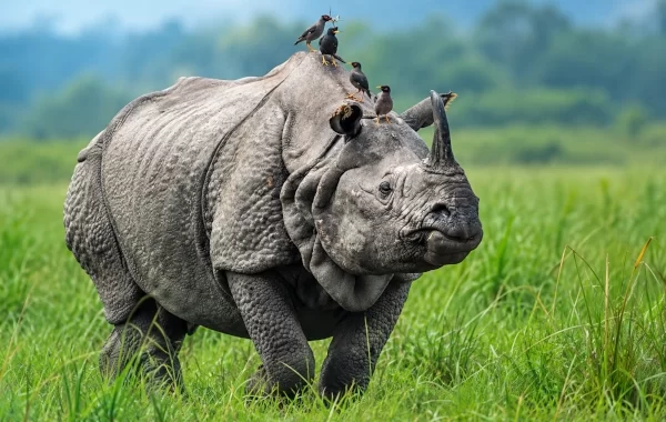 One Horned Rhino