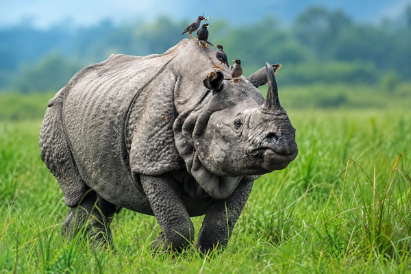 One Horned Rhino