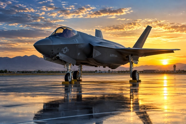 USAF F-35A Stealth Fighters to Exercise With Indian Air Force for First Time at Tarang Shakti 2026