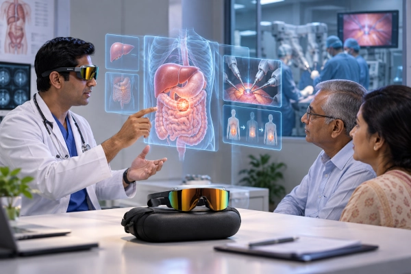 Luxid Tech has launched its VueAR Glass for the Indian hospital technology market