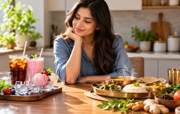 Ayurveda on Cold Foods and Iced Drinks: Why Food Temperature Matters for Digestion