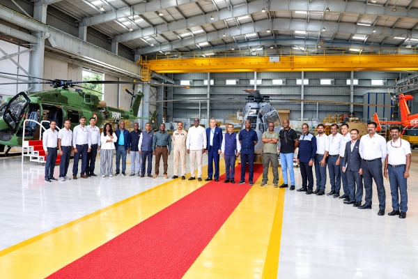 Côte d’Ivoire Military Delegation Visits HAL