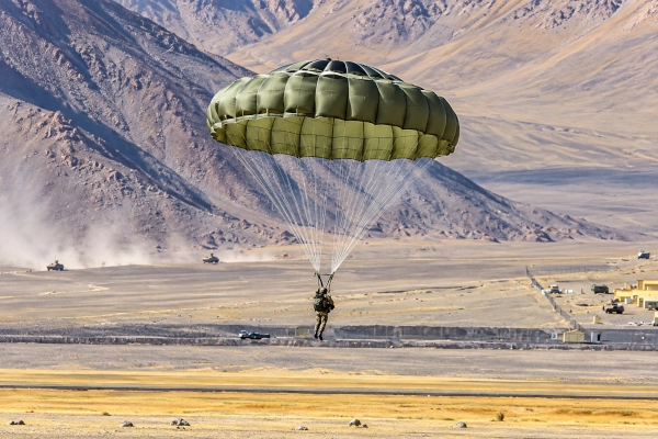 DRDO Conducts Maiden Live Jump of Advanced High-Altitude Parachute