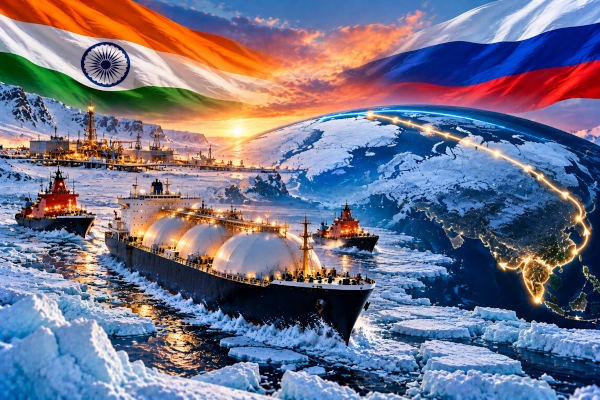 India’s Arctic Energy Ambitions: Russian Oil, LNG and a New Sea Route to Indian Ports