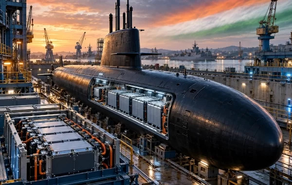 MDL Begins Development of Indigenous Lithium-Ion Battery System for Project-75(I) Submarines
