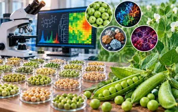 Indian Researchers Screen 94 Pea Lines to Identify High-Protein, Mineral-Rich Breeding Material