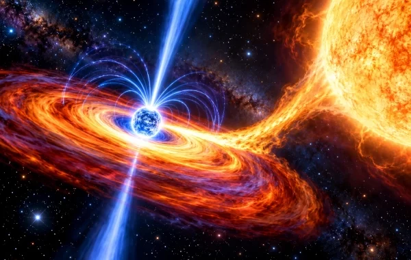 Indian Scientists Discover Rare Accretion Disk Around Neutron Star 24,000 Light-Years Away