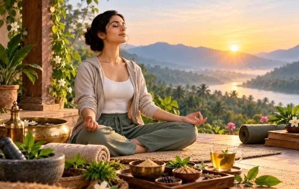 Ayurveda and Stress: Daily Practices for Mental Balance and Emotional Well-Being